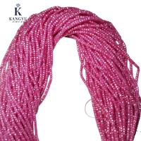 Vente flash : Perles en forme de damier 2x3 mm en oxyde de zirconium cubique coloré, pierre en oxyde de zirconium pour bijoux, traitement thermique, pierre précieuse pour bijoux - Disponible
