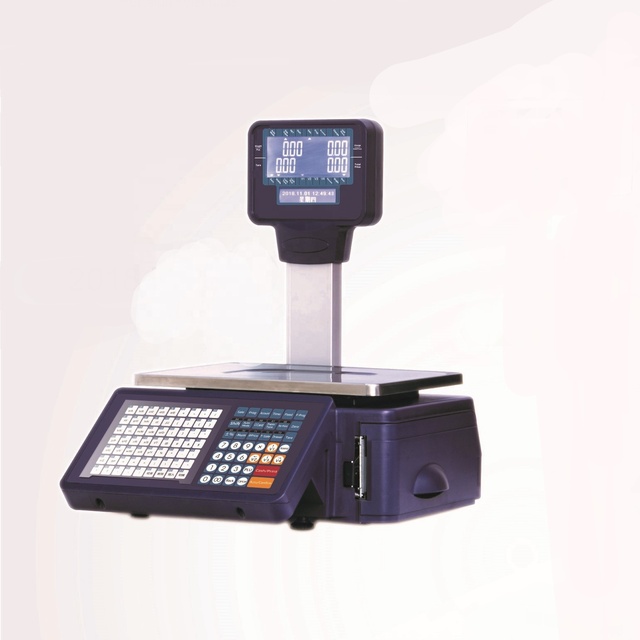 Electronic Label Pricing Scale 30kg for Supermarket Digital Scale with Wireless Function
