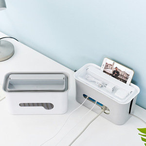 Malla de alambre de alimentación multifunción, base magnética para atar cables eléctricos, organizador de almacenamiento, <span class=keywords><strong>caja</strong></span> contenedor - Product Image 5