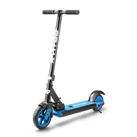 Custom OEM Child E Scooter 6in Rueda delantera Batería de litio 2AH Carga máxima 50KGS Plegable E Bike Elektro Roller
