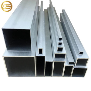Aluminium Square Tubes Powder-Coated Aluminium Profile Aluminium Hollow 80 X 80 X 3 Mm X 2000 Mm Black RAL 9005