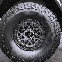 Roues forgées personnalisées Jantes en alliage tout-terrain pour SUV et camions avec design robuste et moderne Jantes forgées noires