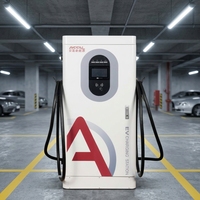 Amppal 60&80&120&160&180&240kW Chargeur durable Stations de recharge rapides pour véhicules électriques commerciales à montage au sol pour voitures électriques