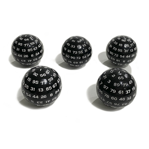 ลูกเต๋าอะคริลิก 100 ด้าน สำหรับเกมส์ ขายส่ง <span class=keywords><strong>D100</strong></span> - Product Image 2