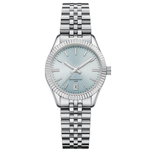 Cinturino a maglie in <span class=keywords><strong>metallo</strong></span> oro rosa lucido 16mm <span class=keywords><strong>orologio</strong></span> da <span class=keywords><strong>donna</strong></span> elegante <span class=keywords><strong>orologio</strong></span> personalizzato oem - Product Image 4