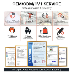 Sacs à café personnalisés en usine avec valve et fermeture éclair sacs à café avec valve à sens unique Bolsas Para Caf - Product Image 5