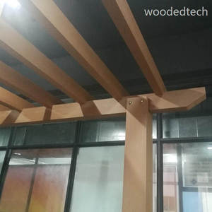 Smart Home exterior WPC madera plástico compuesto pérgola - Product Image 2