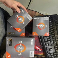 Baru Dalam Kemasan Ryzen7 5800X3D 8-Core 3.6 GHz 14NM Socket AM4 CPU Desktop 16-Thread Tanpa Kipas 6MB L2 Cache Virtualisasi