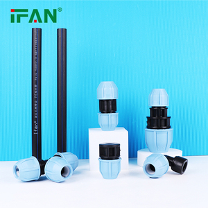 IFAN Agriculture <span class=keywords><strong>Irrigation</strong></span> Jardin Pp/pe Raccords de Compression 20-110mm Hdpe Connecteur de tuyau d'eau - Product Image 4