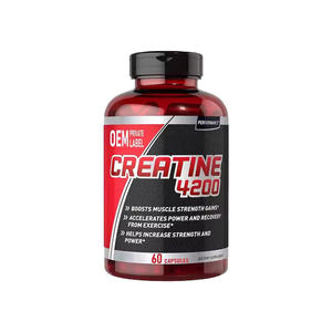 Suplemen Asam Amino <span class=keywords><strong>BCAA</strong></span> Energi Creatine Monohydrate Private Label <span class=keywords><strong>2</strong></span> <span class=keywords><strong>1</strong></span> <span class=keywords><strong>1</strong></span> Tablet Kapsul <span class=keywords><strong>BCAA</strong></span> 60 Kapsul - Product Image 1