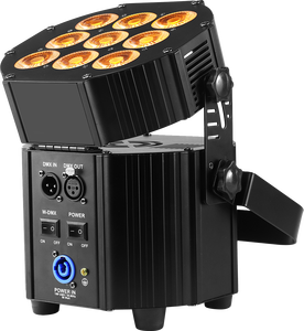 9x12W rgbwa UV 6in1 <span class=keywords><strong>LED</strong></span> <span class=keywords><strong>uplight</strong></span> pin không dây DMX mệnh có thể ánh sáng cho DJ Disco Wedding KTV Đảng tổ chức sự kiện sân khấu hội trường phòng chiếu sáng - Product Image 4