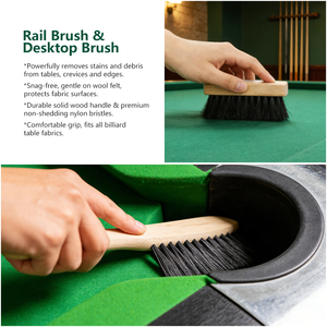Nettoyant pour tables de billard en mousse, <span class=keywords><strong>d</strong></span>étachant, kit de nettoyage portable pour table de billard avec formule écologique - Product Image 4