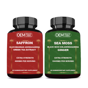 Produsen suplemen khusus kapsul Shilajit kapsul Ashwagandha dan Shilajit - Product Image 1