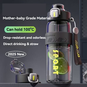 Bouteilles <span class=keywords><strong>d</strong></span>'<span class=keywords><strong>eau</strong></span> de grande capacité pour garçons et filles, nouvelle gourde de sport résistante aux hautes températures, bouteille <span class=keywords><strong>d</strong></span>'<span class=keywords><strong>eau</strong></span>, gobelet à <span class=keywords><strong>eau</strong></span> - Product Image 3