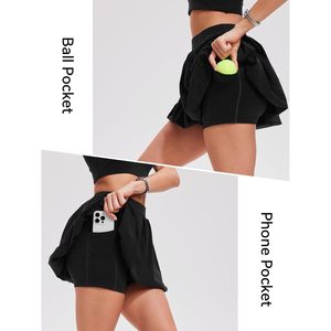Conjunto de Falda de 2 Piezas para Mujer, Top Corto Negro con Tirantes y Minifalda Abullonada, Estilo Y2K, Atuendo de Primavera/Verano, Conjunto de Punto Transpirable - Product Image 5