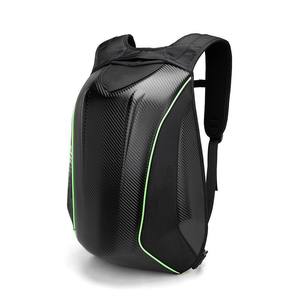 Sac de moto KTM d'usine, sac à dos imperméable pour moto, coque rigide, sac à dos de moto en nylon avec fermeture éclair, sac à dos pour casque de moto - Product Image 1