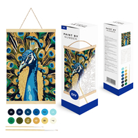 Cadre de cintre d'affiche, toile de peinture sans acide de 100% coton, cintres de cadres en bois pour l'illustration de toile, peinture d'art, décor à la maison