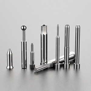Die Punches Cylindrical Head 22 Mm 18 Mm Height Precision Machined For <b>Plastic</b> Mold Accessories - Product Image 1