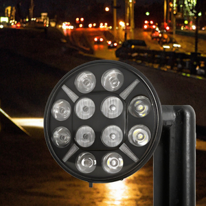 Feux de travail LED super lumineux 12V-24V 9 pouces 120W 10000LM pour camion/voiture 4x4 avec fonction stroboscopique DRL - Product Image 3