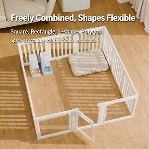 2026 Op maat gemaakte hondenren voor kleine honden, binnenhondenkooi voor kleine huisdieren, poedels, bichons frises, extra hoge beschermende barrière - Product Image 3