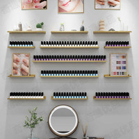 Organisateur mural pour vernis à ongles en gros, ensemble de vernis à ongles en gel de luxe, présentoir pour salon de beauté, présentoir pour vernis à ongles