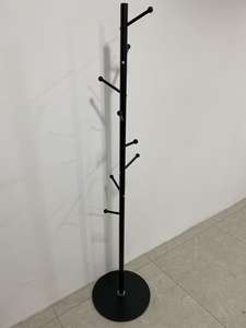 <span class=keywords><strong>Perchero</strong></span> Moderno de <span class=keywords><strong>Hierro</strong></span> con Ganchos, Diseño que Ahorra Espacio para Comedor y Sala de Estar - Product Image 5