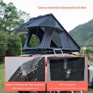 Nouvelle tente de toit pour voiture SUV, facile à installer, pour 4 personnes, camouflage, en alliage d'aluminium, imperméable, installation rapide, utilisation estivale - Product Image 5