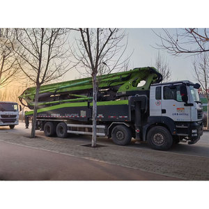 Camion pompe à béton d'occasion de 57 mètres, fabrication chinoise, vente chaude 2021, deuxième <span class=keywords><strong>main</strong></span>, 57X-6RZ, matériel de construction - Product Image 2