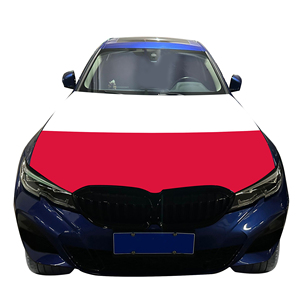 Vente en gros 120x150cm Pologne Housses de capot de voiture avec motif drapeau, abordables, résistantes à l'usure et durables - Product Image 5