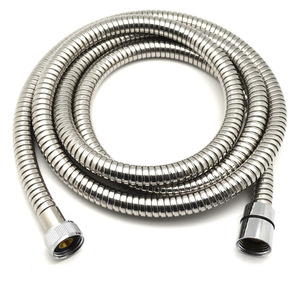 Manguera de Ducha Extensible Moderna Dianflex de 175-230 cm, Acabado Cromado, Latón con Plástico PVC EPDM para Plomería de Baño - Product Image 1