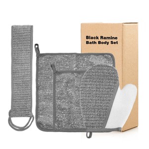 Kit <span class=keywords><strong>éponge</strong></span> de bain quotidien parfait longue ceinture de bain corps gommage serviette gant de douche soins de la peau ensemble de nettoyage du corps - Product Image 1