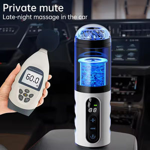 Máquina de Masturbación Automática 4 en 1, Juguetes Sexuales Orales, 9 Modos de Empuje y Rotación, Pantalla Digital, Bomba para Pene, Simulación de Penetración - Product Image 4