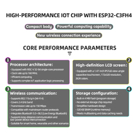 Papan Pengembangan Layar Sentuh LCD IPS 1,47 Inci ESP32-C3 WiFi untuk Modul Tampilan Cerdas IoT Penuh Warna USB Tipe-C dari Produsen