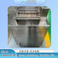 Équipement de découpe automatique à flux continu pour chips / frites de qualité alimentaire
