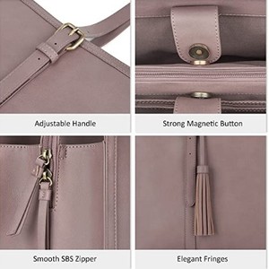 Bolso de hombro de piel sintética estilo occidental para mujer, regalo para el Día de San Valentín - Product Image 3