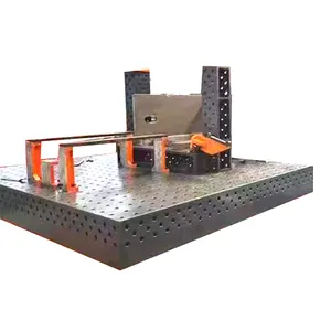 Nueva mesa de soldadura 3D de alta calidad con todos los accesorios Mesa 3D de soldadura de precisión rotativa