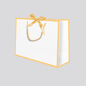Bolsa de papel de regalo con asa de cuerda <span class=keywords><strong>Ropa</strong></span> Vacaciones Celebración Boda Fiesta <span class=keywords><strong>Tienda</strong></span> Bolsa de papel de compras - Product Image 6