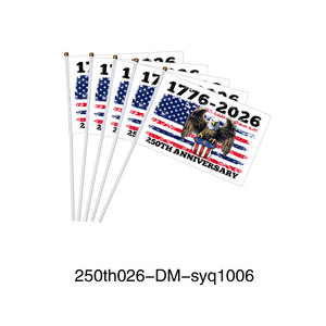 <span class=keywords><strong>Drapeau</strong></span> de la 250e Anniversaire, <span class=keywords><strong>Drapeau</strong></span> Américain, Drapeaux patriotiques, Drapeaux à main pour la décoration de la maison, du jardin, comme toile de fond ou pour les défilés - Product Image 4