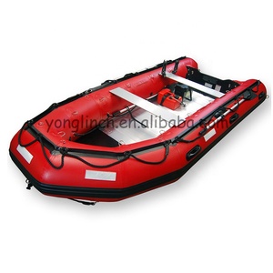 Nouvelles arrivées 330cm PVC Hypalon Bateau <span class=keywords><strong>de</strong></span> pêche gonflable Plancher en aluminium Dériveur pour 4 personnes - Product Image 2