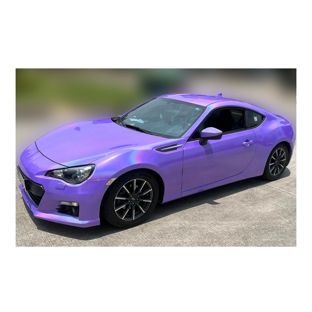 Car Color Pvc Pet Gloss Car Wrapping Bling Vinyl Wrap Laser Purple Midnight Purple Vinyl Wrap Full Car Vinyl Wrap Prices