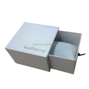 Caja de papel de paquete de gran oferta, Impresión de logotipo personalizado, cajón deslizante rígido, caja de regalo de joyería para regalo de joyería, caja de cartón - Product Image 1