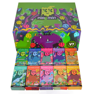 Boîte d'emballage vide jetable 2g pour cartouche Switch LED 2026 American <span class=keywords><strong>Pacman</strong></span> V7 Summer Trolley Packman - Product Image 3