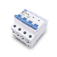 Disjoncteur miniature à courant continu 4P DC MCB 1000V 3A 6A 10A 16A 20A 25A 32A 40A 50A 63A pour système photovoltaïque solaire