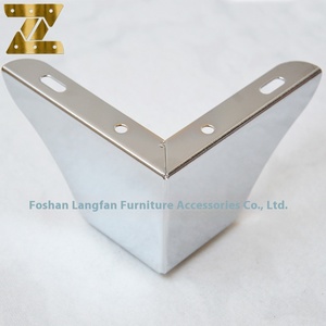 Hochwertige verchromte Metall möbel Hardware 8/10-Punkt Sofa/Bett Füße Tee tisch/Schrank Zubehör mit Zubehör Beinen - Product Image 2