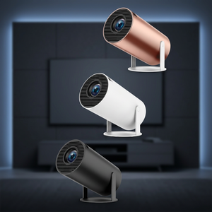 180 Degree Rotating Stand Smart Projector High Brightness 390 ANSI 720P for Home Cinema - Product Image 2