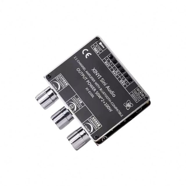 XY-E100L 2.1 Channel 5.1 +AUX Output Power 2*50W XY-E100L Audio Amplifier Board Module