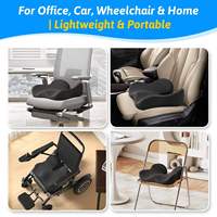 Coussin de siège ergonomique en mousse à mémoire de forme pour soulager les douleurs du coccyx et de la sciatique, amélioration de la posture pour chaise de bureau, voiture, fauteuil roulant, OEM pour personnes handicapées