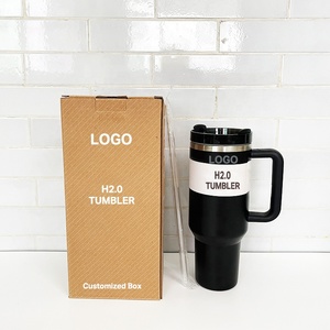 Taza Termo de Acero Inoxidable H2.0 Adventure de 40oz para <span class=keywords><strong>Stanley</strong></span> Cup, Réplica Original 1:1 de Marca Famosa con Asa - Product Image 3