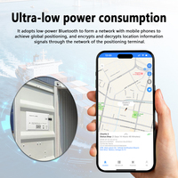 Rastreador Bluetooth Ultrafino de 0.6mm para Dispositivos iOS con Posicionamiento Global Fuera de Línea a través de Bluetooth, Sin SIM Sin Internet