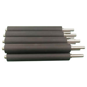 Rouleau en caoutchouc enduit de silicone personnalisé rouleau de pression durable pour la stratification de film textile et transfert de chaleur - Product Image 2